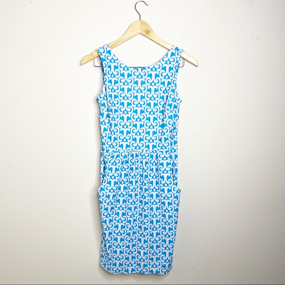Jude Connally Blue Pocket Dress Size XS